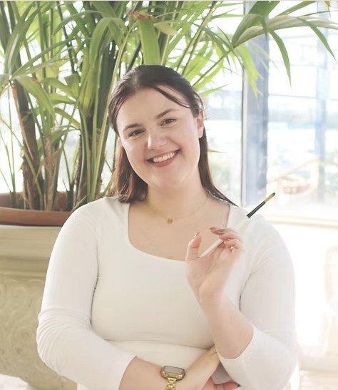 Katie, co-founder and artist at Cupid & Co